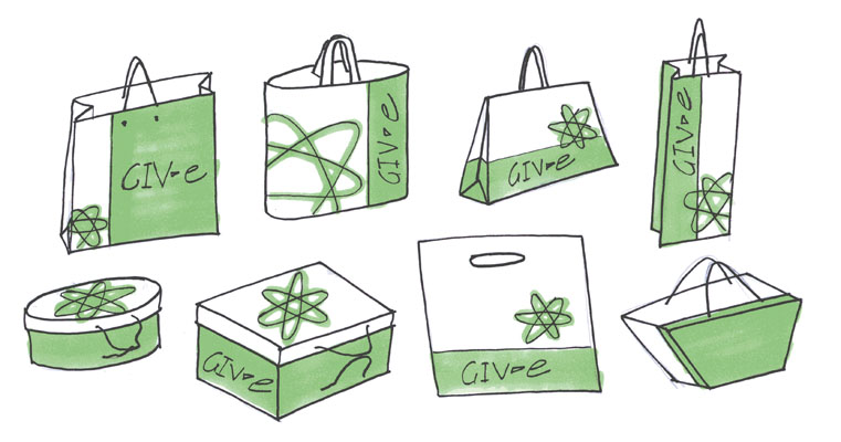 Give Bag Designs